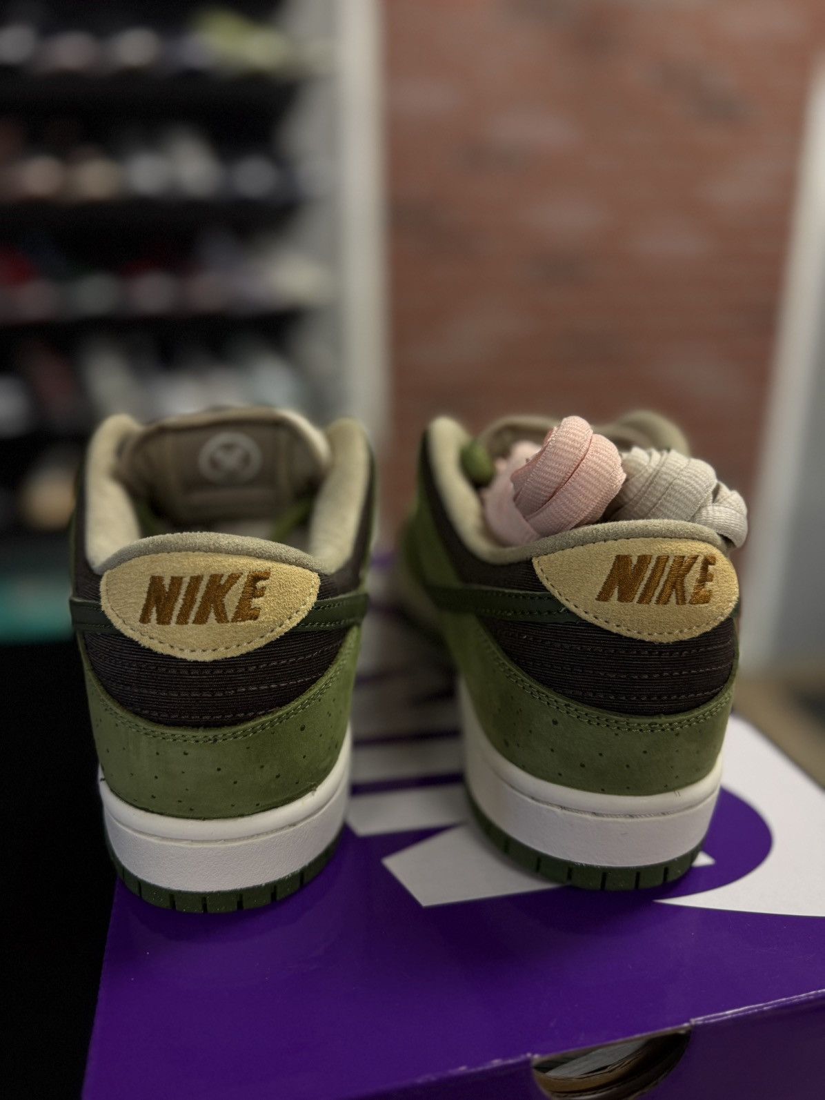 Nike Nike Dunk Low Yuto Horigome Matcha Size 9.5 (NEW) Size US 9.5 / EU 42-43 - 6 Thumbnail