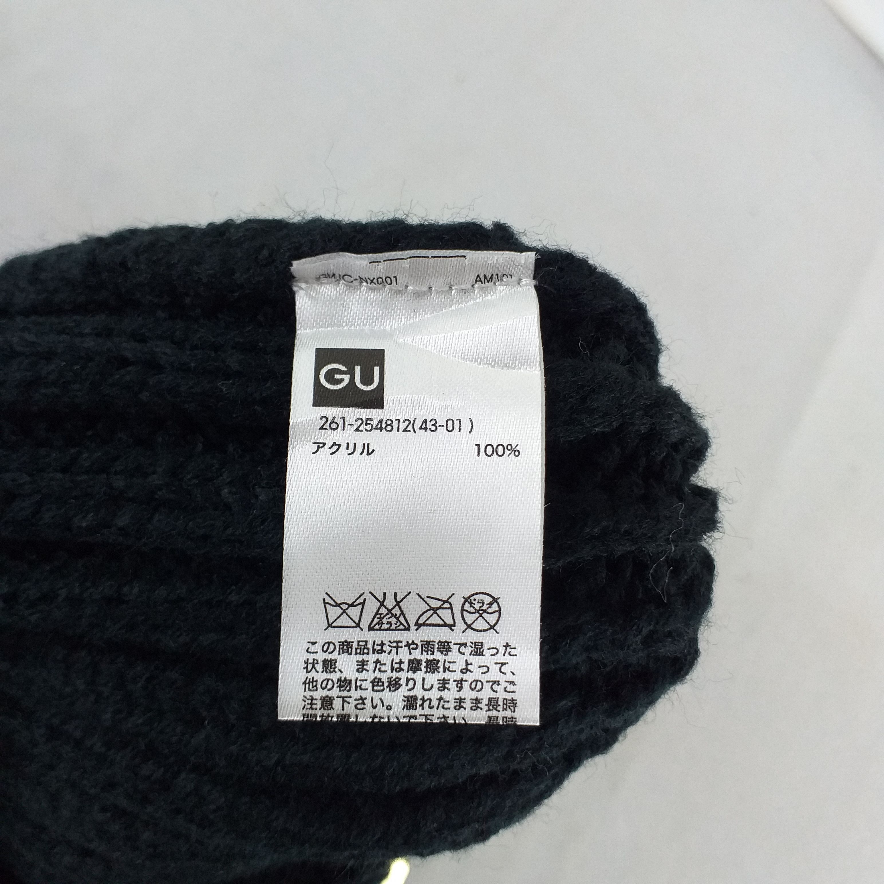 GU Punk Style Snow Cap Hat Beanie -BN343 Size ONE SIZE - 4 Thumbnail