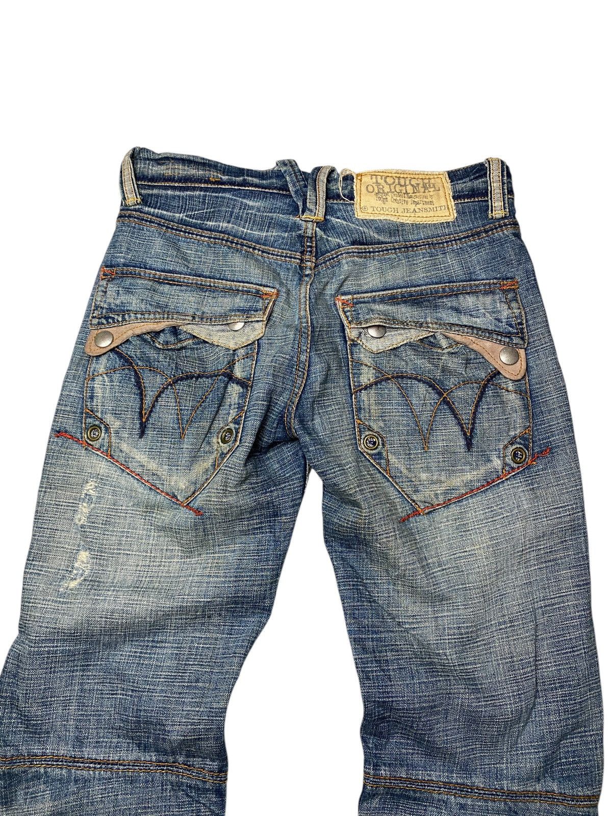 Hysteric Glamour 2000's Tough Multipocket Seawash Flared Jeans Size US 29 - 8 Thumbnail