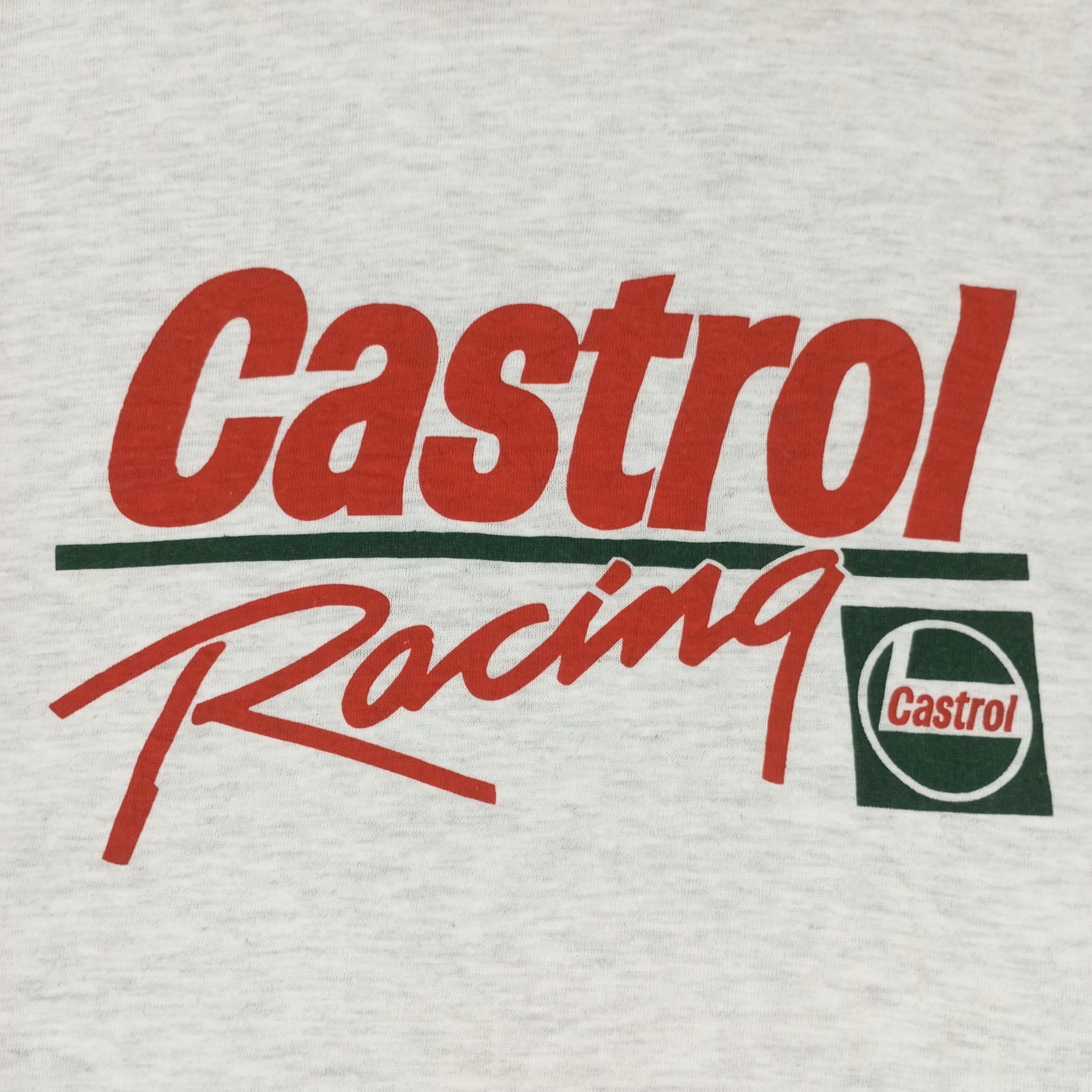 Vintage Castrol Racing Promo Style Tshirt Oil Motorsports Size US L / EU 52-54 / 3 - 2 Thumbnail