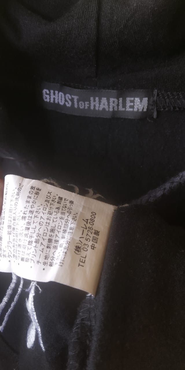 Japanese Brand Ghost of harlem hoodi longsleeve Size M / US 6-8 / IT 42-44 - 6 Thumbnail