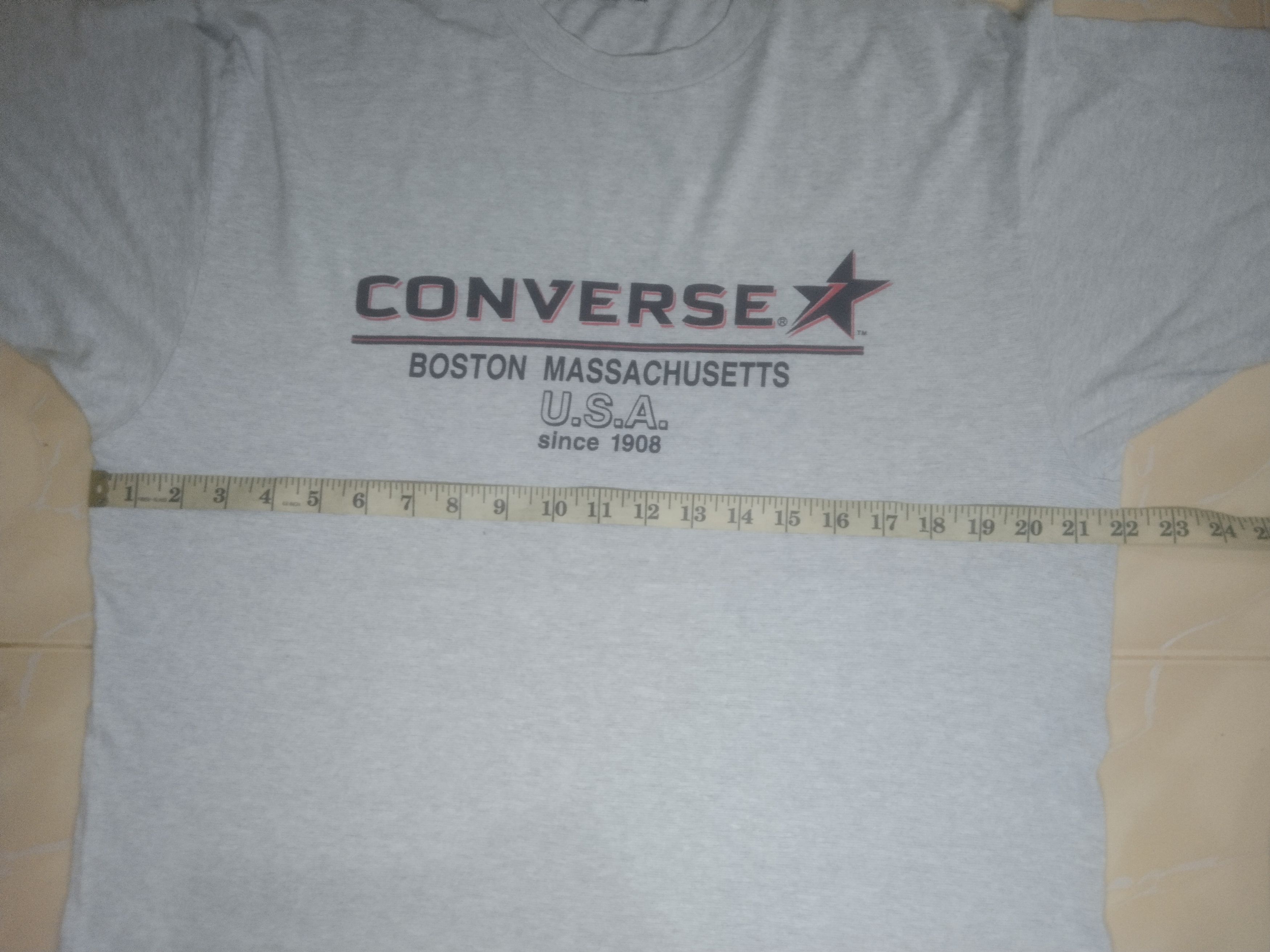 Converse × Vintage Vintage Converse t shirt Size US L / EU 52-54 / 3 - 8 Thumbnail