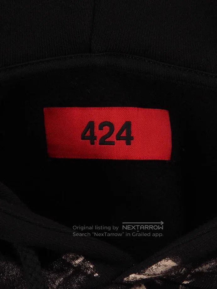 424 424 Stars and Stripes Hooded Sweatshirt Size US M / EU 48-50 / 2 - 6 Thumbnail
