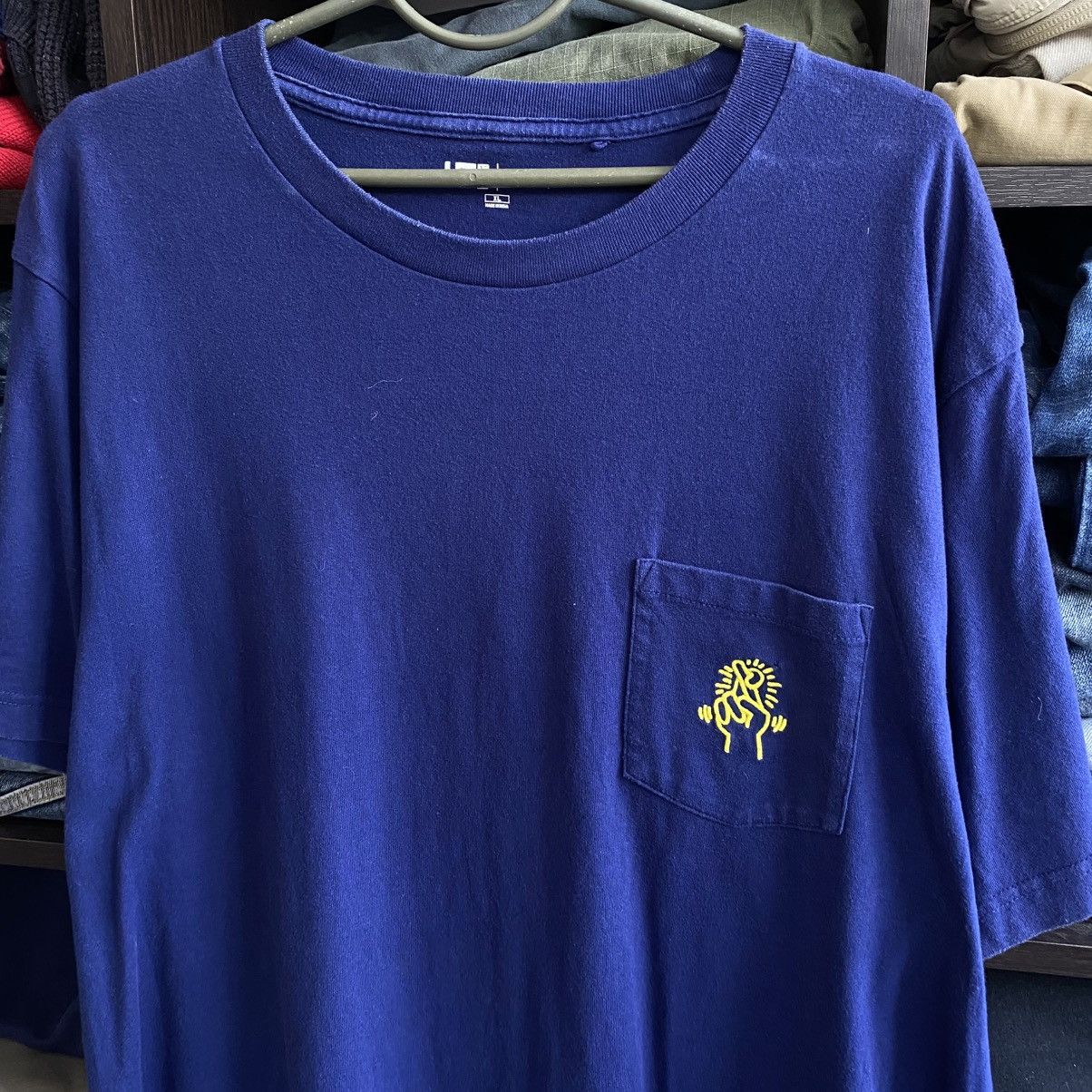 Keith Haring Designer Uniqlo x Keith Haring Big Logo y2k streetwear tee Size US XL / EU 56 / 4 - 3 Thumbnail