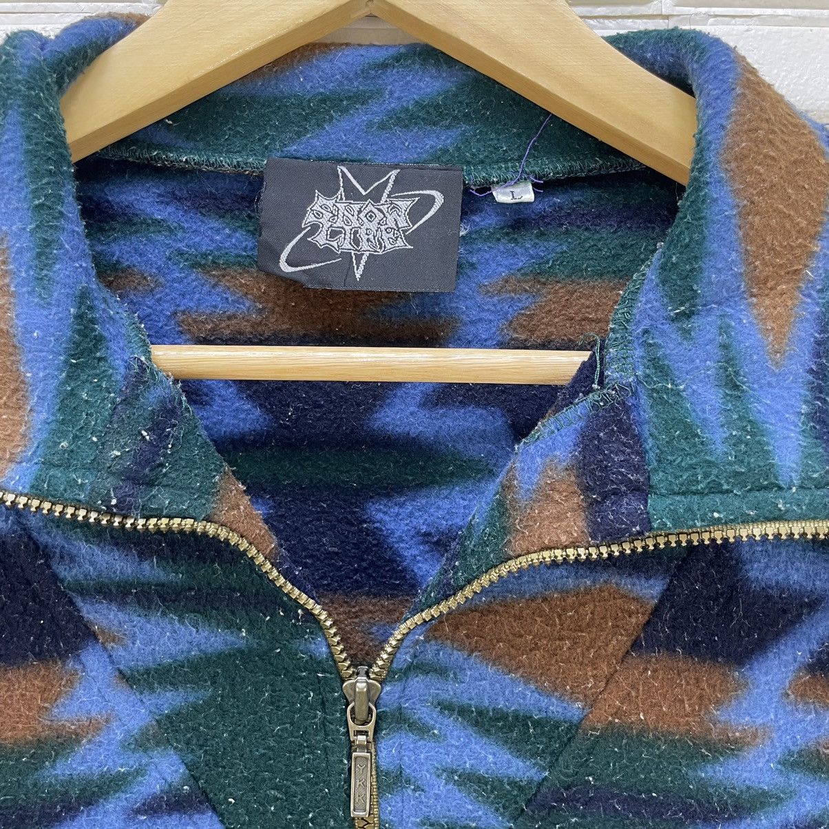 Japanese Brand 🔥Vintage 90s Snowlife Fleece Half Zip Pullover Jacket Size US M / EU 48-50 / 2 - 6 Thumbnail