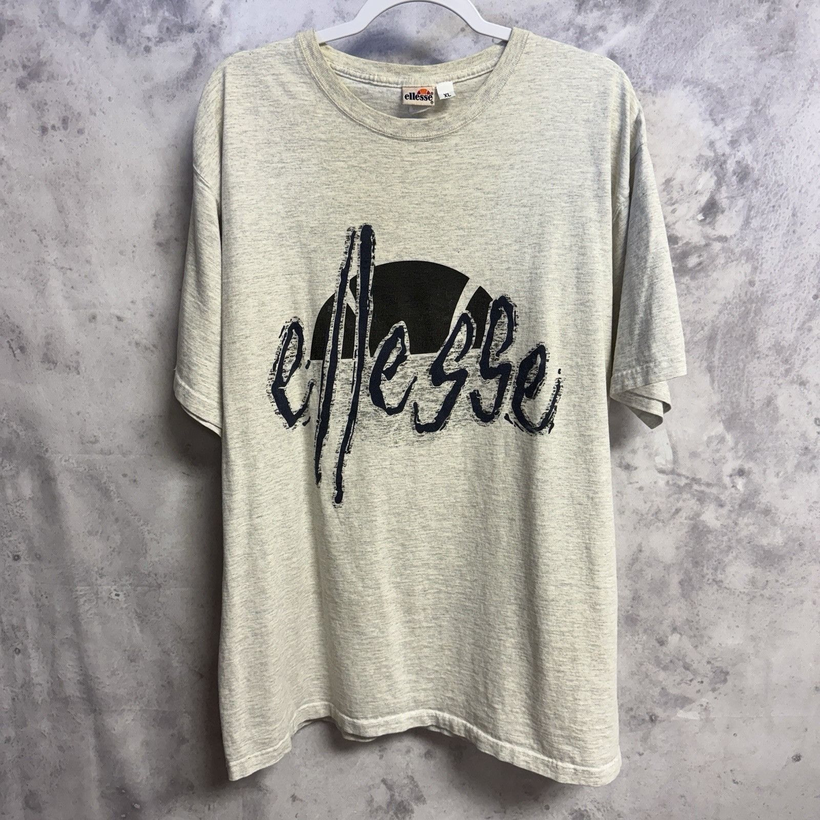 Ellesse Vintage Ellesse T Shirt Mens XL Heather Gray Y2K Size US XL / EU 56 / 4 - 2 Thumbnail