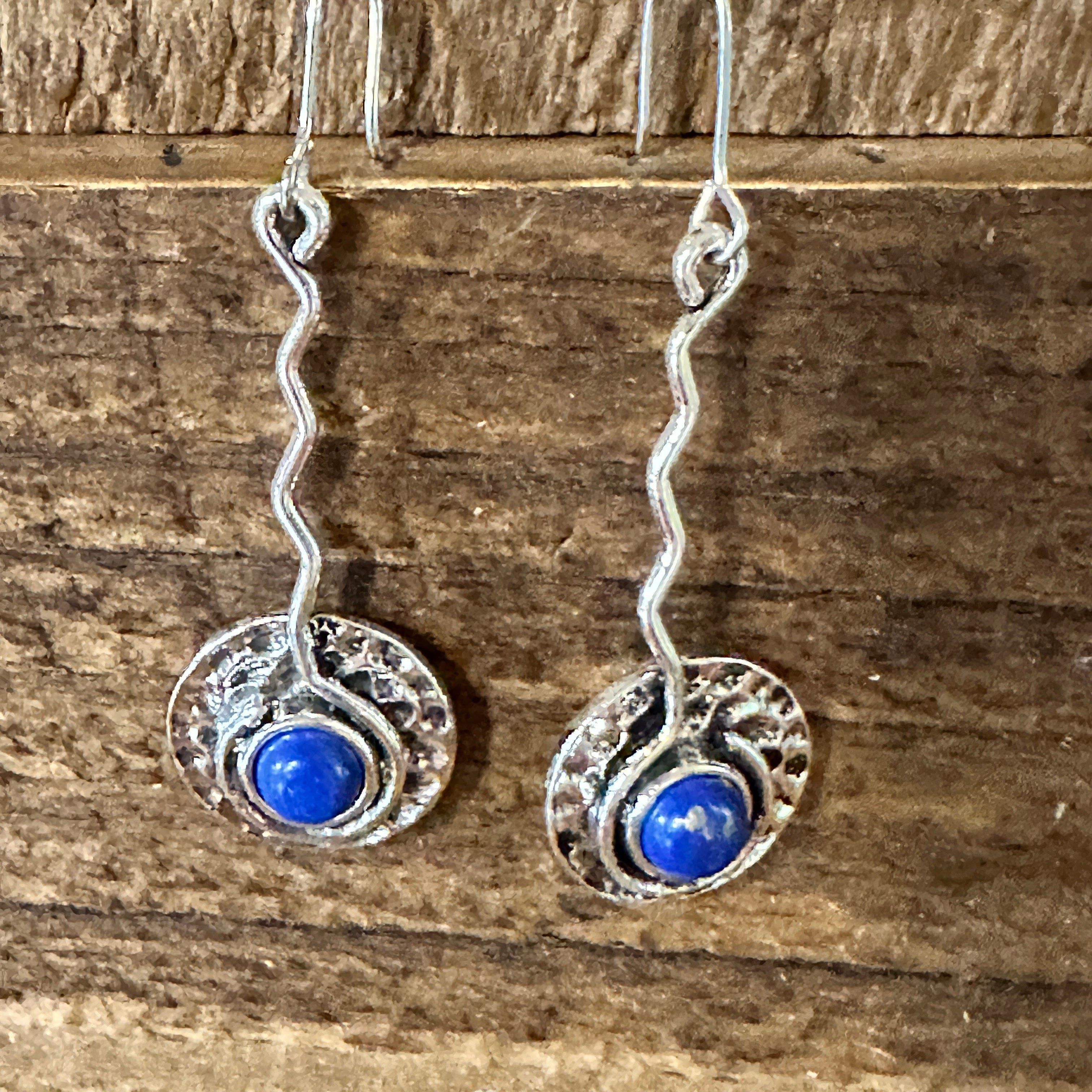 Other Boho Native American Navajo Dangle Wire Earrings, Turquoise Size ONE SIZE - 5 Thumbnail