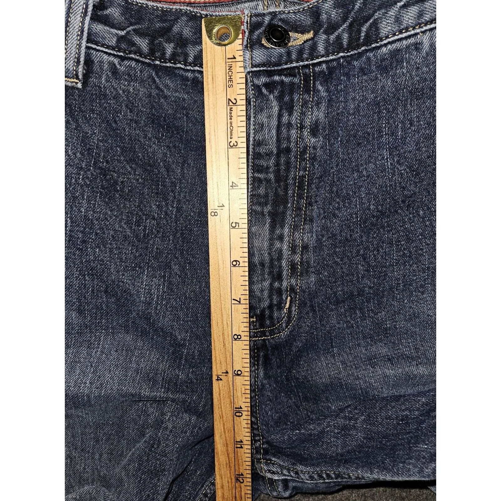 Izod VINTAGE IZOD Jeans Men 36x30 Blue Carpenter Hammer Loop Utility Pockets Jeans Mens 36 Regular Denim 5-Pocket IZOD Carpenter Size US 36 / EU 52 - 4 Thumbnail