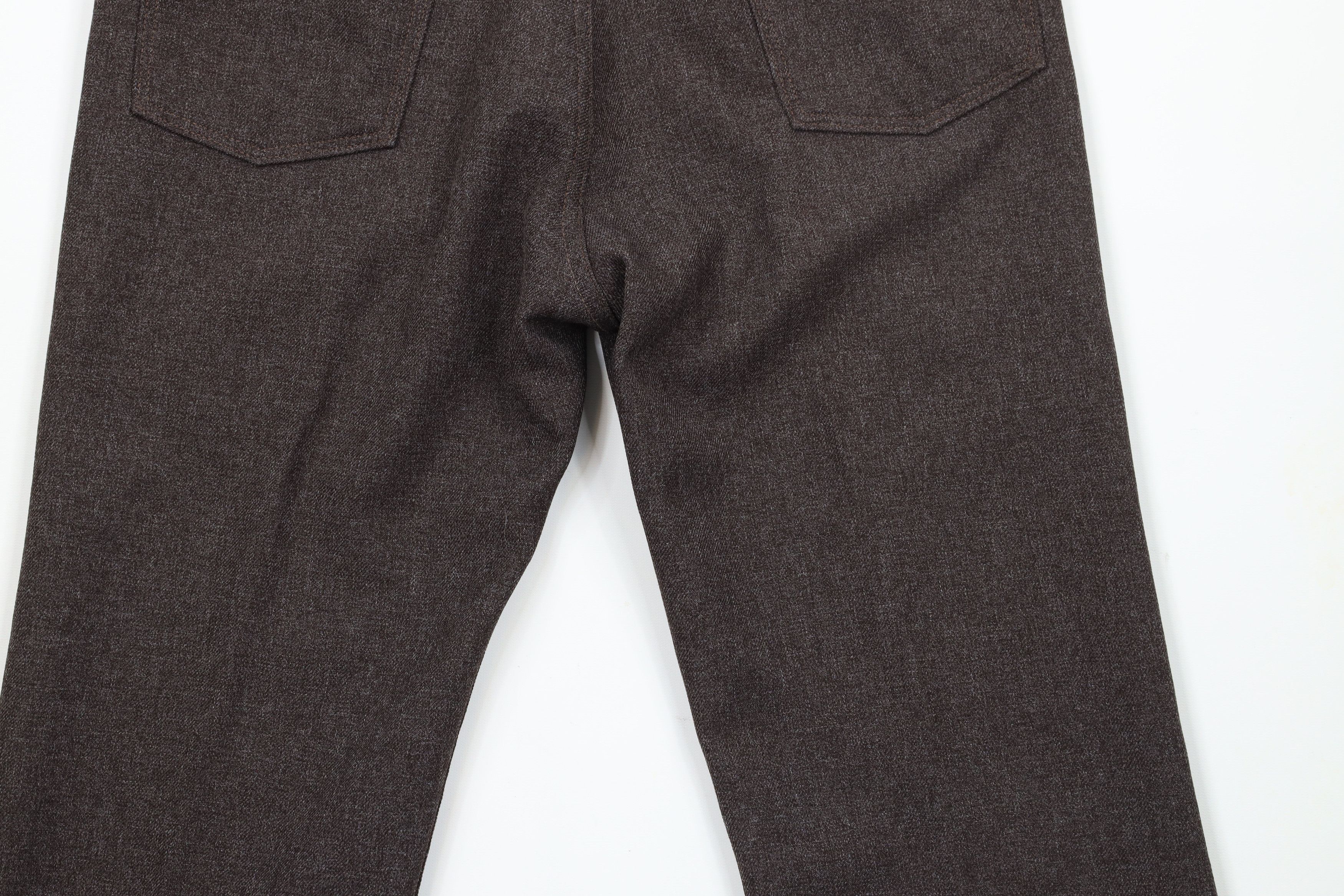 Vintage × Wrangler Vintage 90s Wrangler Wide Leg Western Pants Heather Brown Size US 34 / EU 50 - 10 Thumbnail
