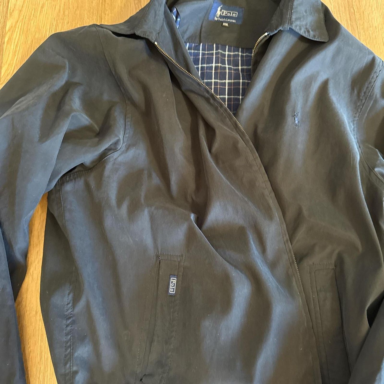 Polo Ralph Lauren Polo xxl black with navy on inside Size US XL / EU 56 / 4 - 4 Thumbnail