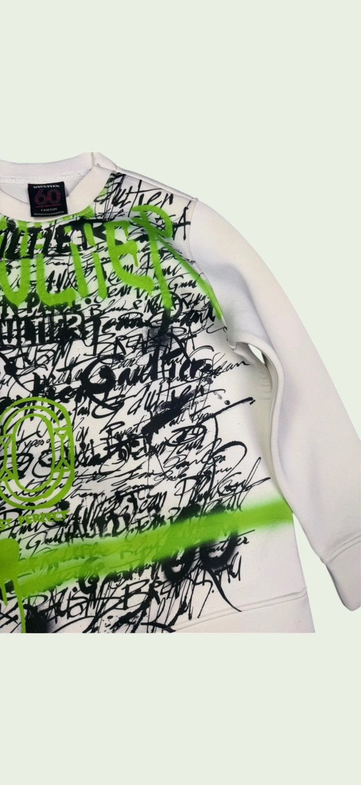 Jean Paul Gaultier Jean Paul Gaultier Sweater Anniversary JPG Archive Graffiti Size US M / EU 48-50 / 2 - 4 Thumbnail