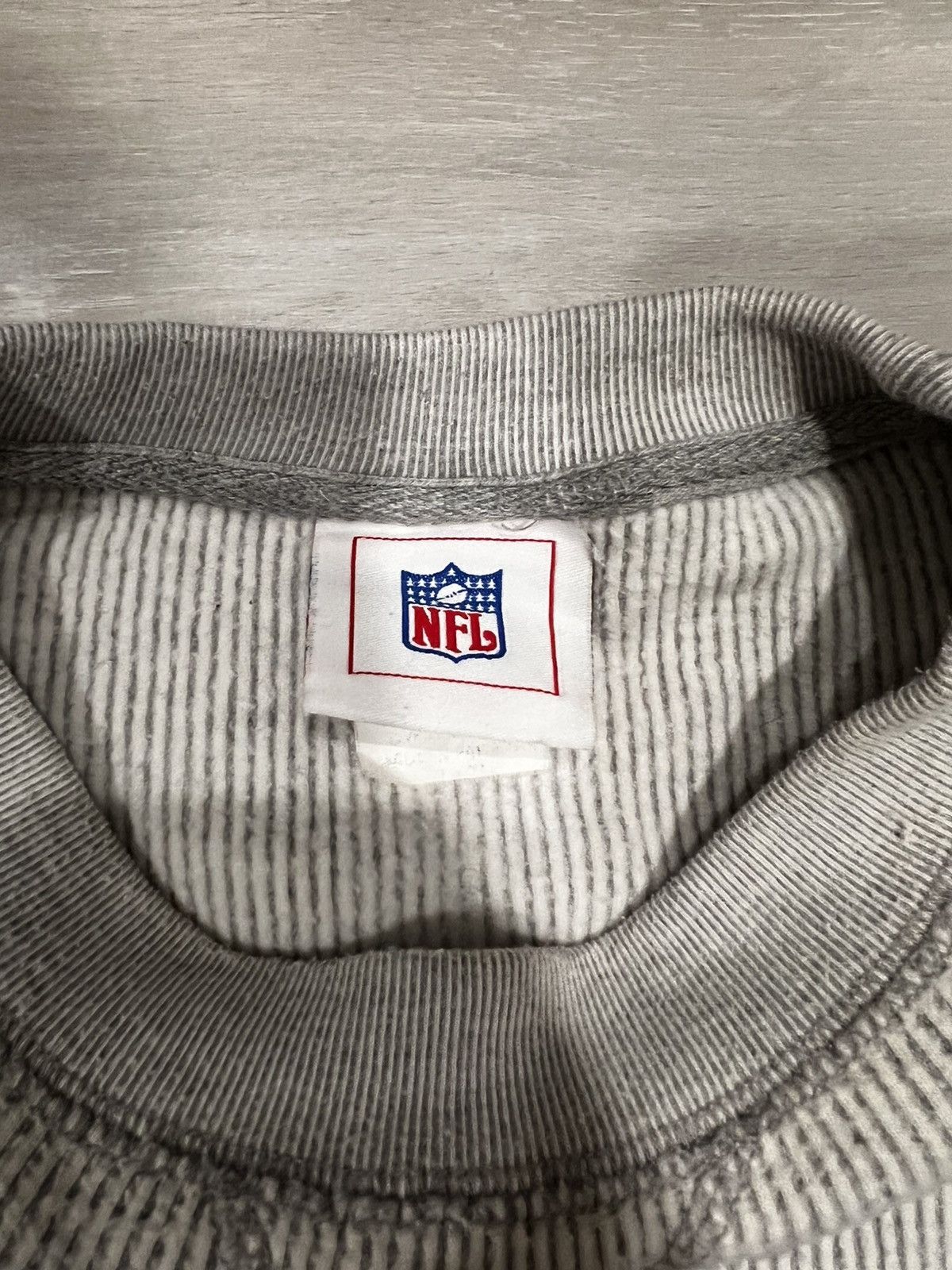 NFL × Vintage NFL Vintage Giants Grey Sweater Size US XXL / EU 58 / 5 - 3 Thumbnail