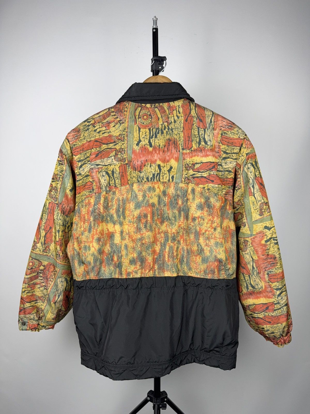Ellesse Vintage Archive RETRO Ellesse Africa Art Work Ski Jacket 90s Size US L / EU 52-54 / 3 - 18 Thumbnail