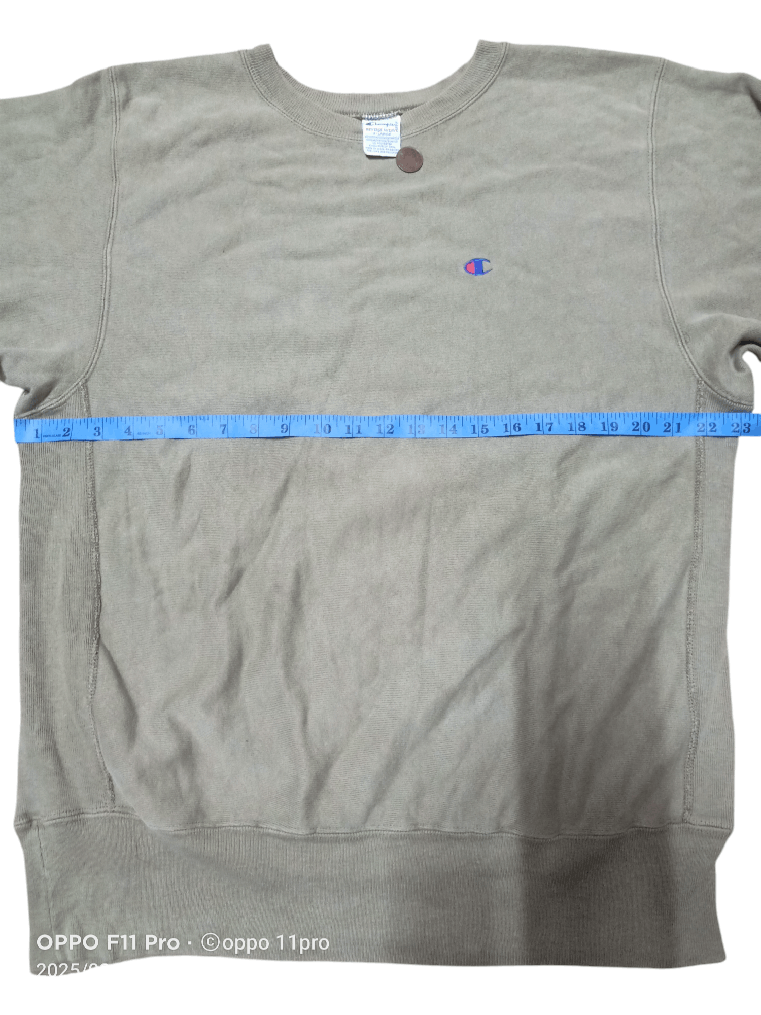 Champion Champion 90s Reverse Wave CrewNeck Sweatshirt Size US XL / EU 56 / 4 - 3 Thumbnail