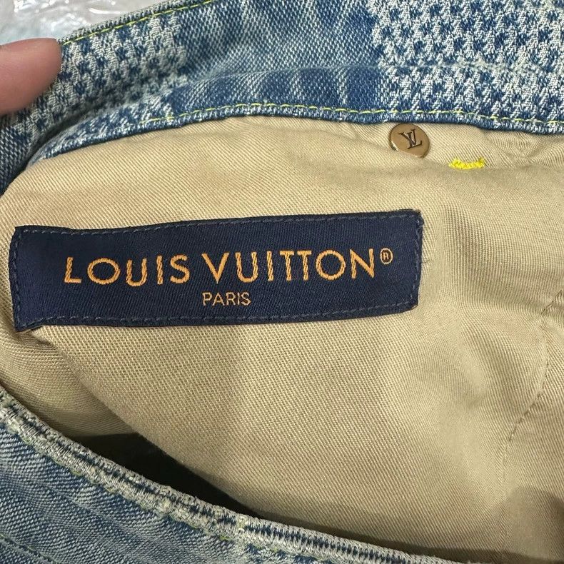 Louis Vuitton Louis Vuitton Checker Jeans 2505-Nextarrow Size US 36 / EU 52 - 5 Thumbnail