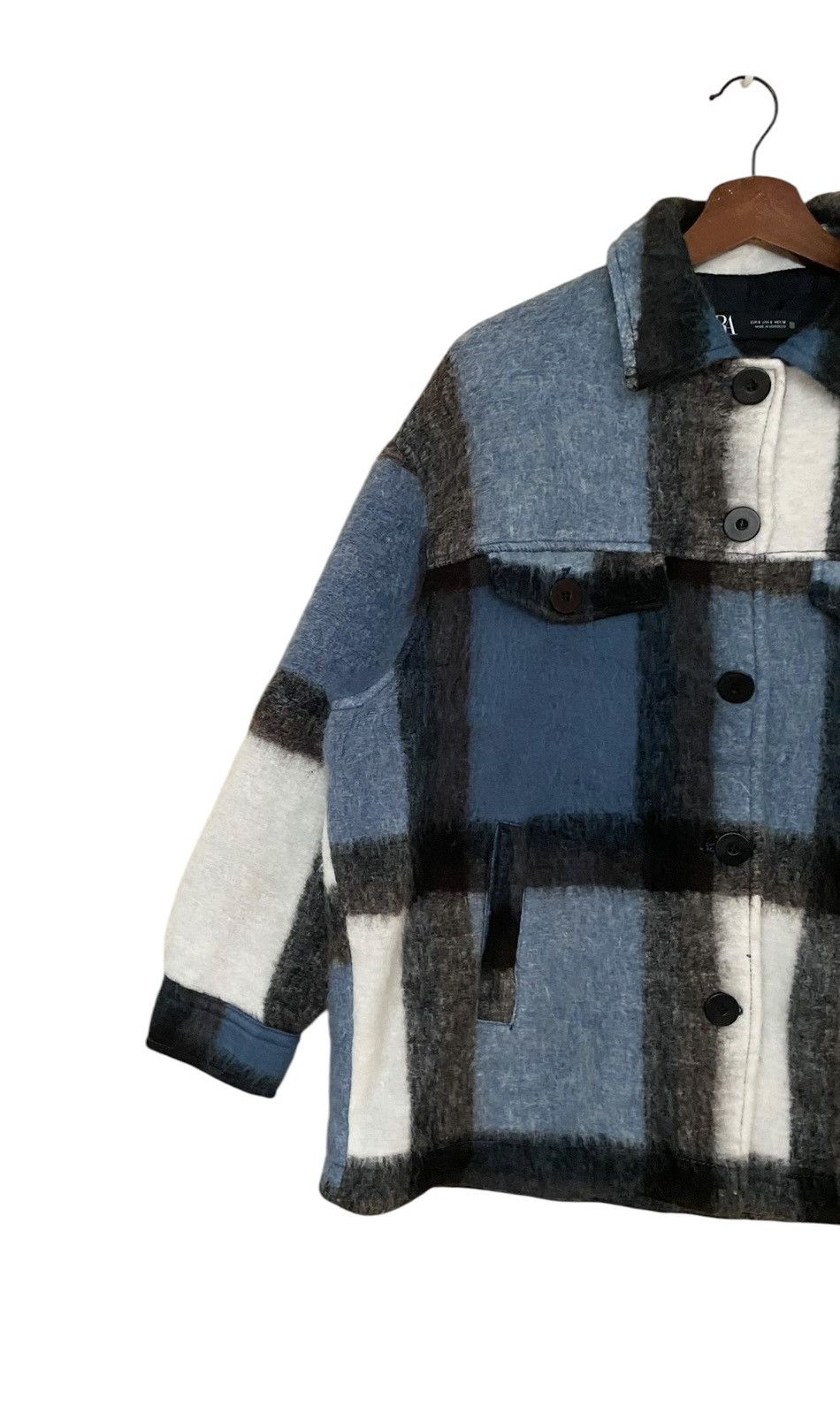Zara Zara Wool Plaid Coat 2000s Size US M / EU 48-50 / 2 - 5 Thumbnail