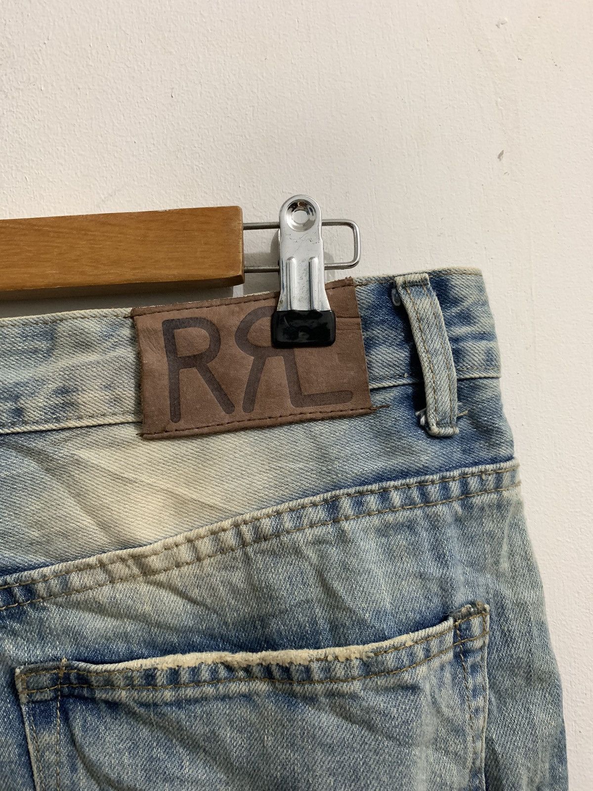 RRL Ralph Lauren RRL Ralph Lauren Distressed Jeans Size US 34 / EU 50 - 3 Thumbnail