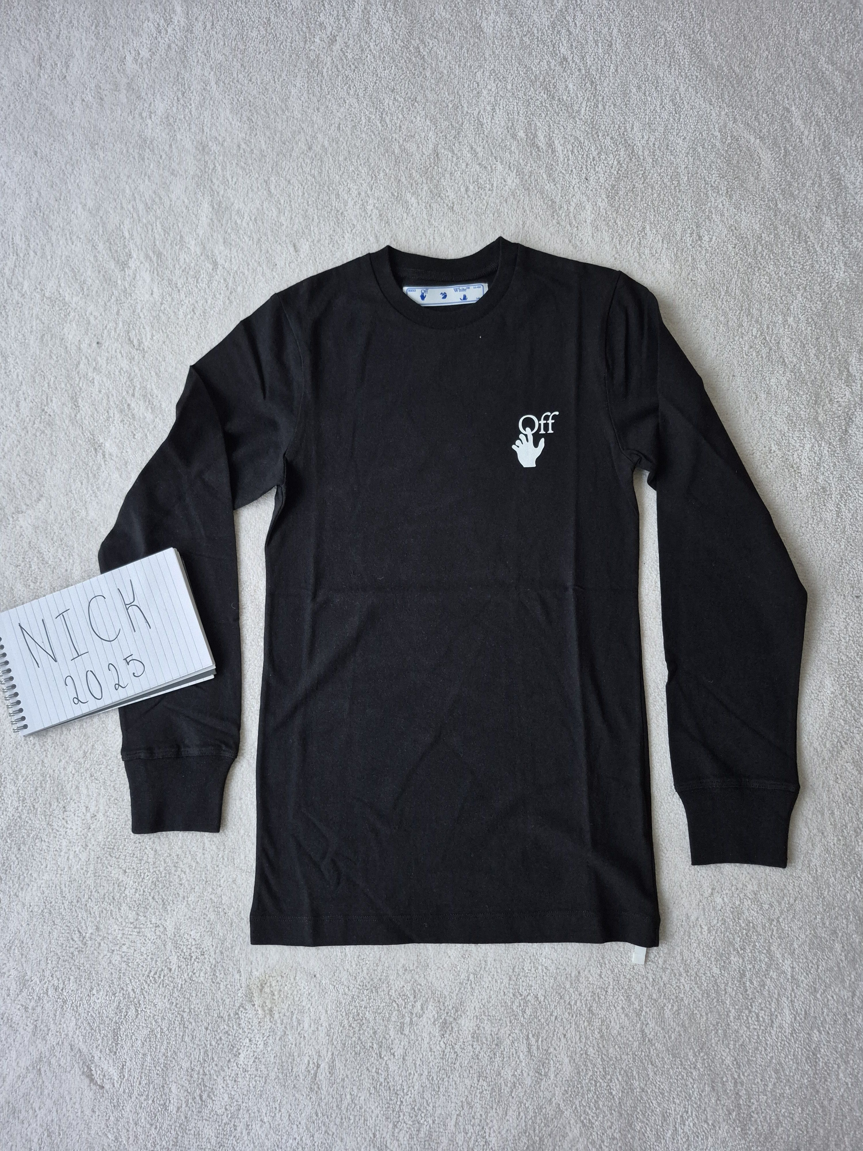 Off-White Off White Pascal Arrows Virgil XXS Virgil Long Sleeve Size US XXS / EU 40 - 2 Thumbnail