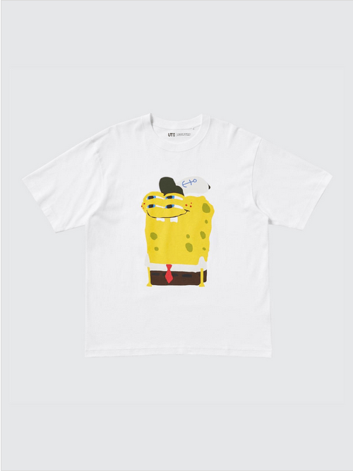 Cactus Plant Flea Market UNIQLO X Cactus Plant Flea Market X SpongeBob T-Shirt TEE Size US XL / EU 56 / 4 - 2 Thumbnail