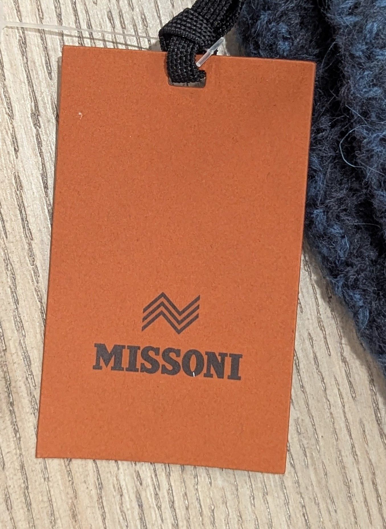 Missoni MISSONI Striped Mohair Blend Cuff Knit Beanie Hat Blue/Multi Size ONE SIZE - 4 Thumbnail