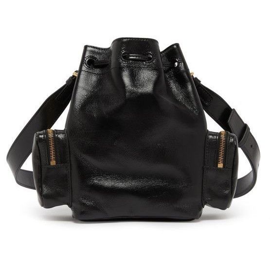 Chloe Chloe Camera Black Leather Bucket Bag New & Authentic Size ONE SIZE - 3 Thumbnail