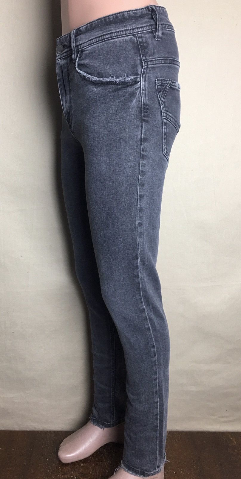 Zadig & Voltaire Zadig & Voltaire Grey Skull Logo Slim Jeans Pants XS Size 25" / US 0 / IT 36 - 3 Thumbnail
