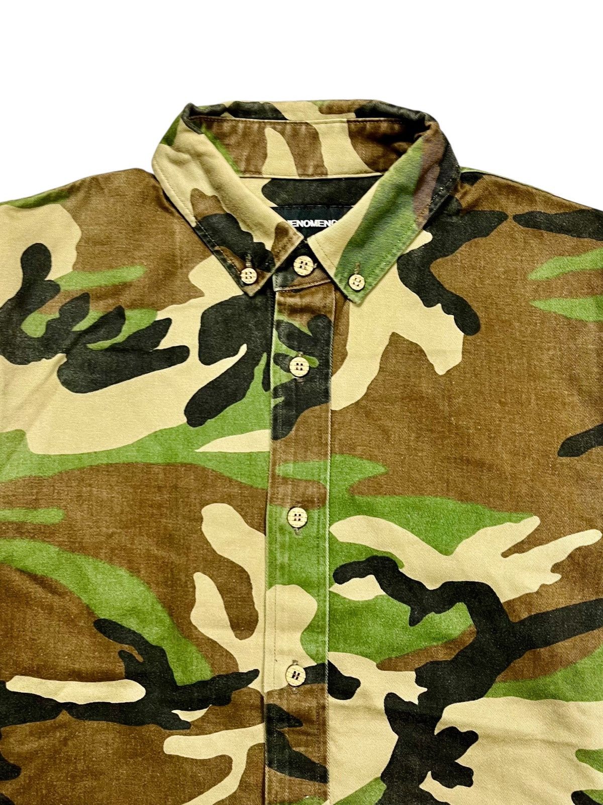 PHENOMENON A/W 11 Phenomenon - Infantry Camo Button Shirt Size US M / EU 48-50 / 2 - 3 Thumbnail