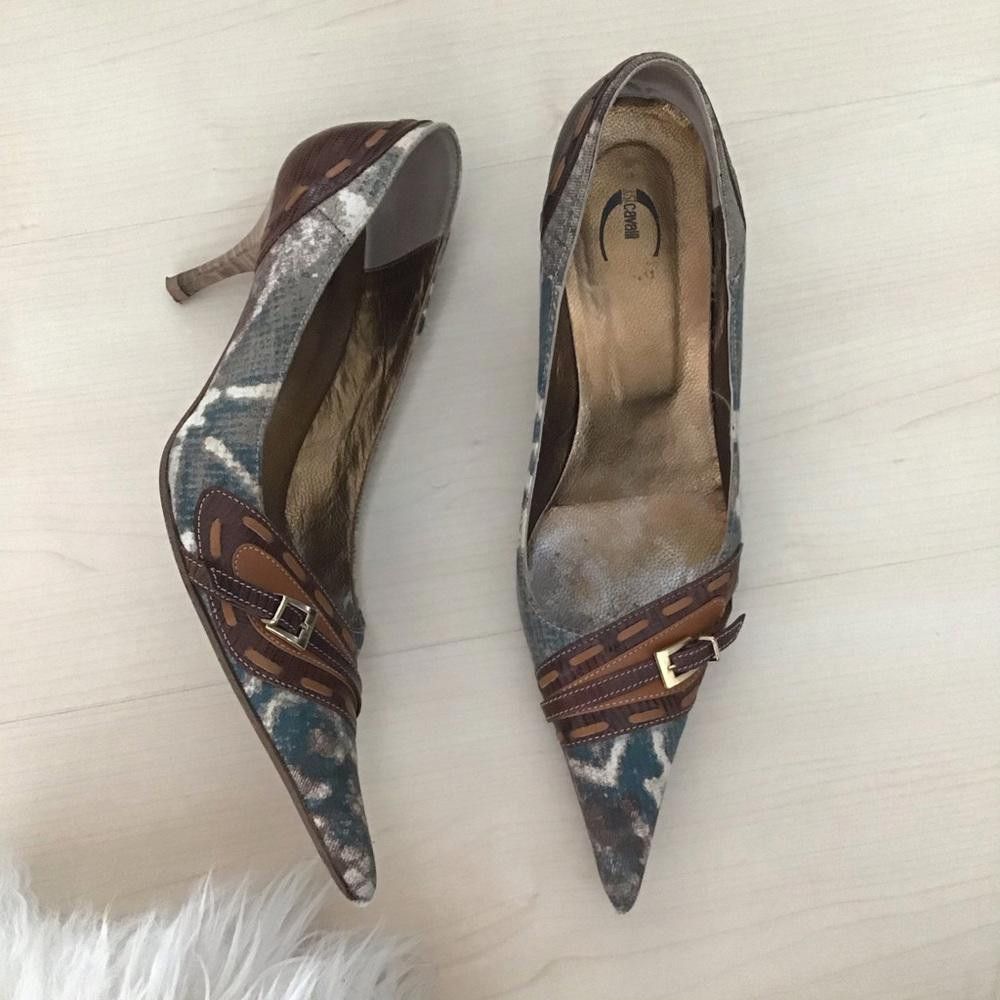 Just Cavalli Just Cavalli Stylish Pointed Toe Heels Size US 8 / IT 38 - 1 Thumbnail