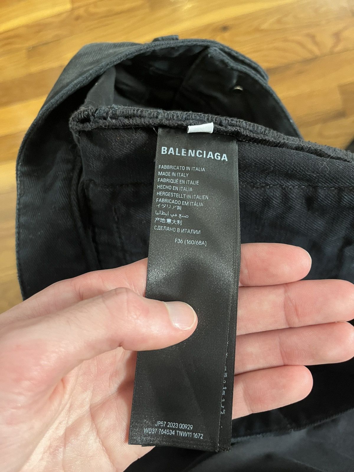 Balenciaga Winter 23 Cagole Mini Skirt Size 25" / US 0 / IT 36 - 8 Thumbnail