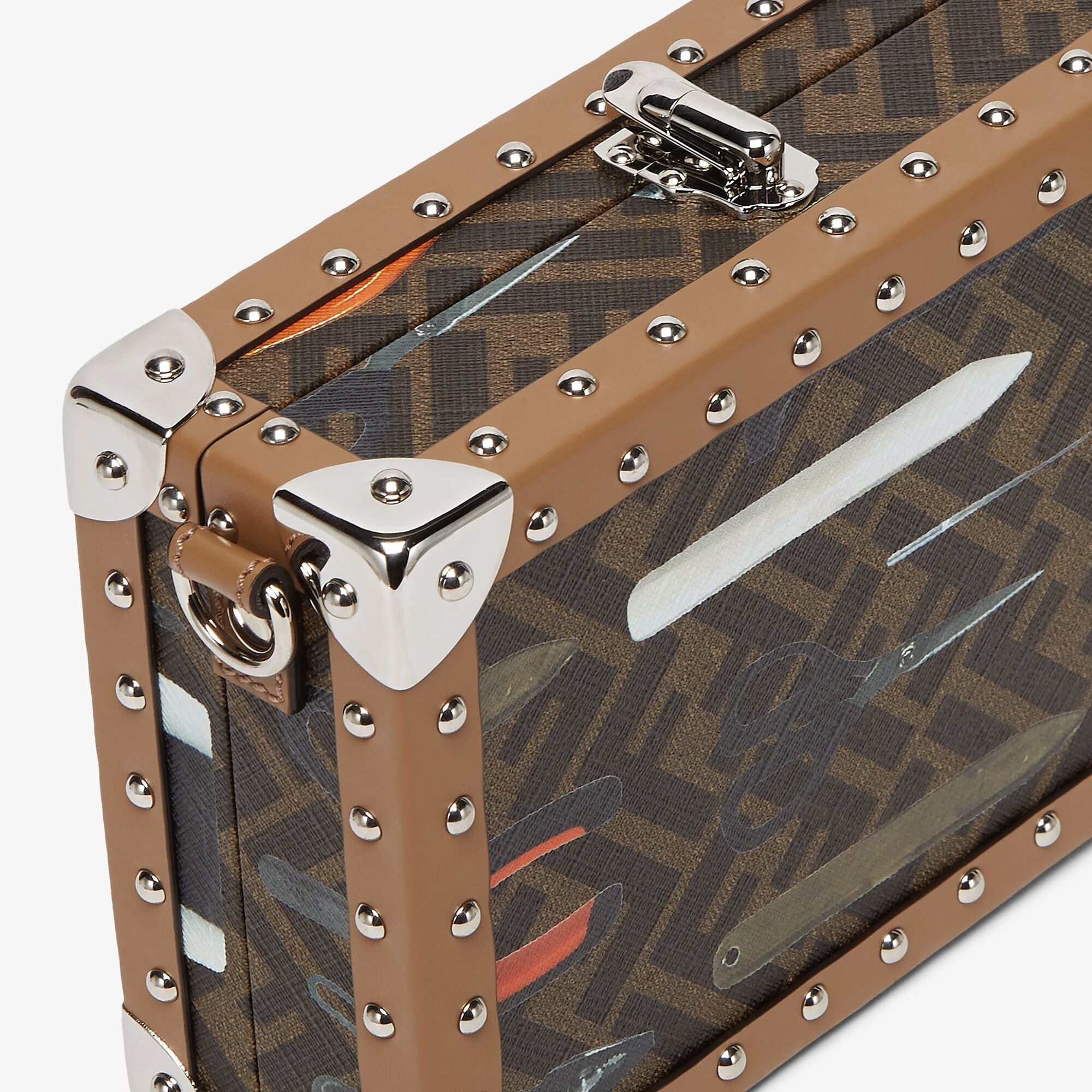 Fendi o1mtch0225 Phone Trunck in Multicolor Size ONE SIZE - 4 Thumbnail