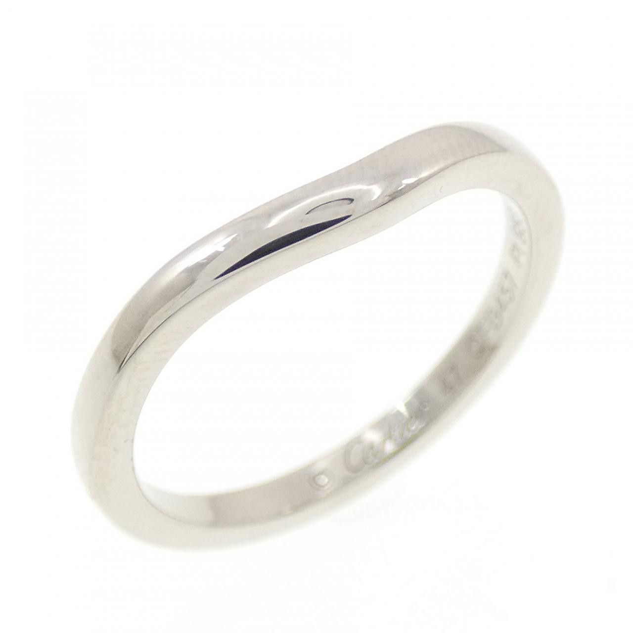 Cartier Cartier Cartier Ballerine Platinum Ring Size 47 Precious Metal Ring DUTY FREE for USA Size ONE SIZE - 1 Thumbnail