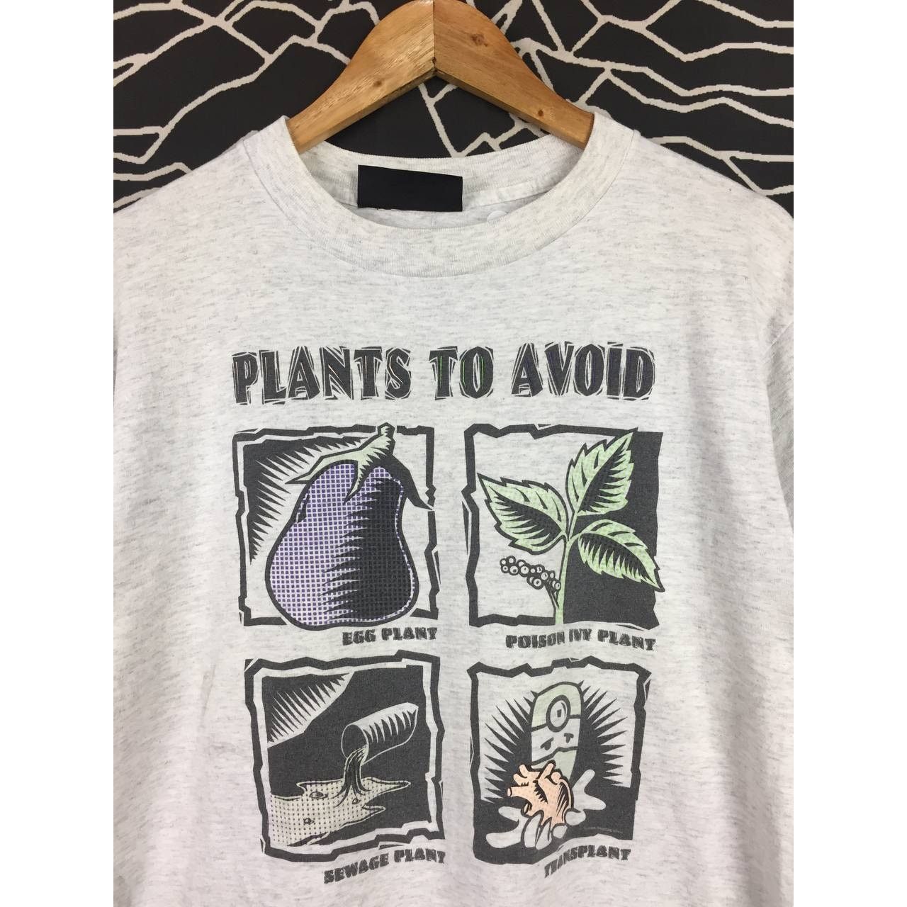 Vintage Vtg 90s Primal Wear Plants To Avoid Face Plant Bicyle Tee Size US L / EU 52-54 / 3 - 9 Thumbnail