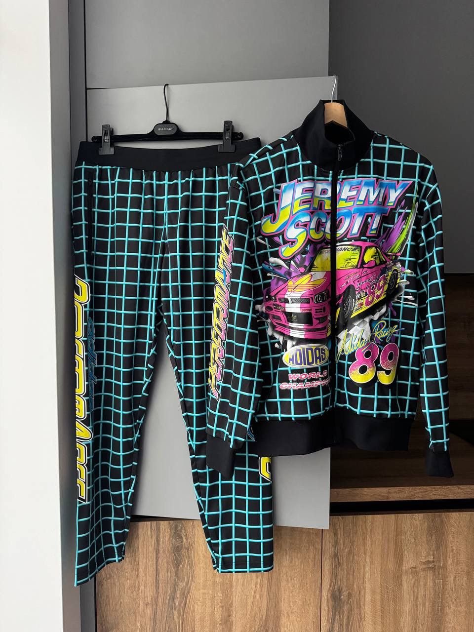 Adidas × Jeremy Scott Rare Adidas × Jeremy Scott Track Suit Size US M / EU 48-50 / 2 - 1 Thumbnail