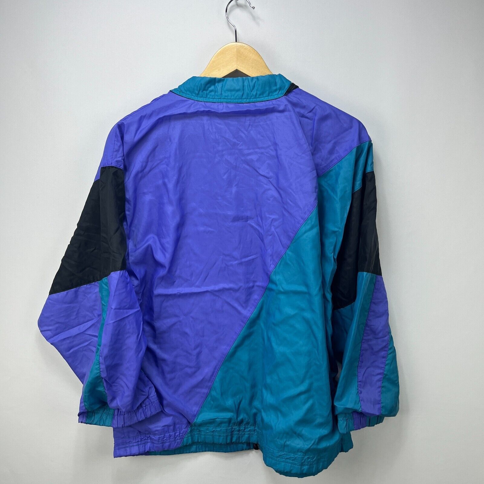Nike × Vintage Vintage Y2K Nike Jacket Large Block Thermal Lined Swoosh Size US L / EU 52-54 / 3 - 9 Thumbnail