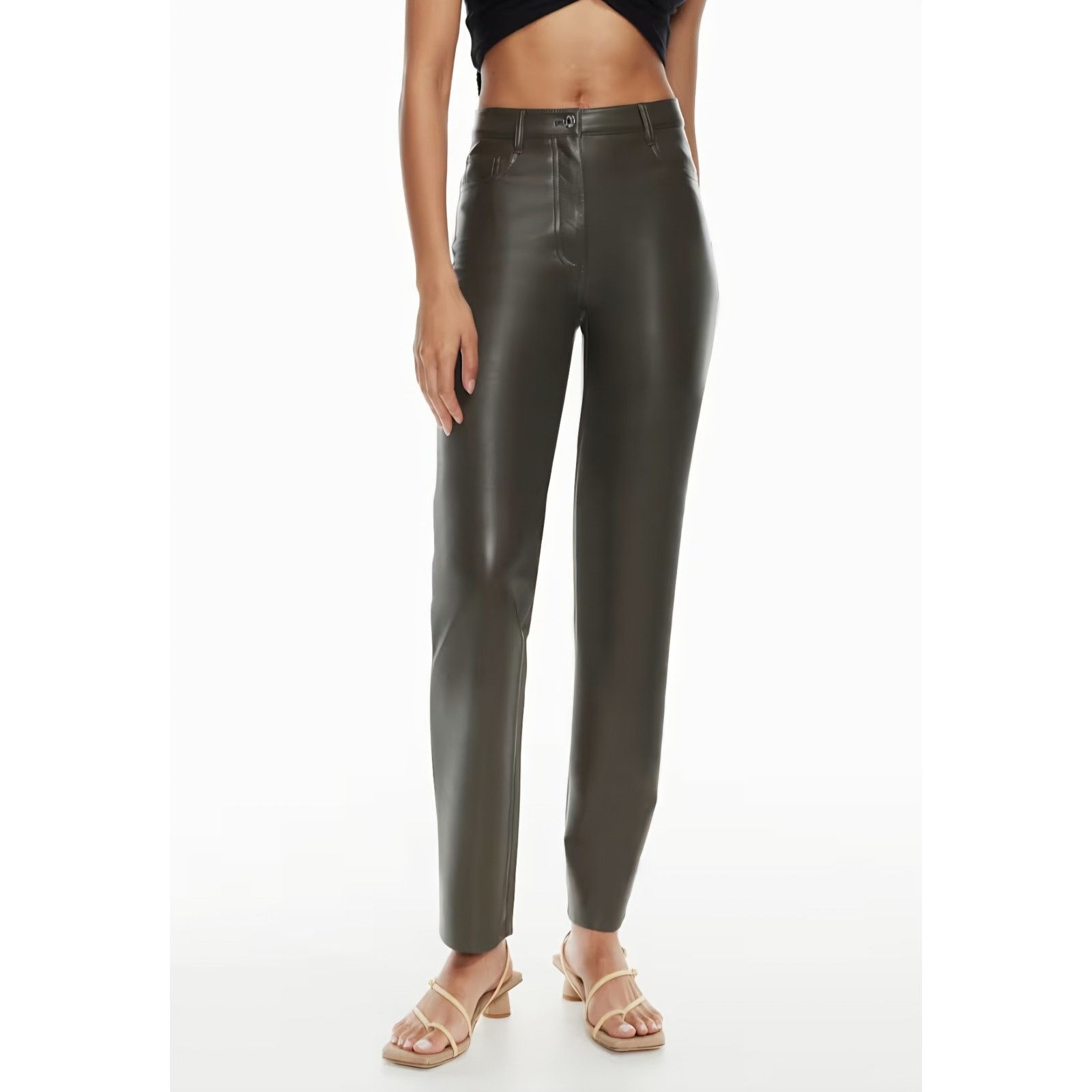 Aritzia Aritzia/Wilfred Melina Vegan Leather Pant Size 36" / US 14 / IT 50 - 1 Thumbnail