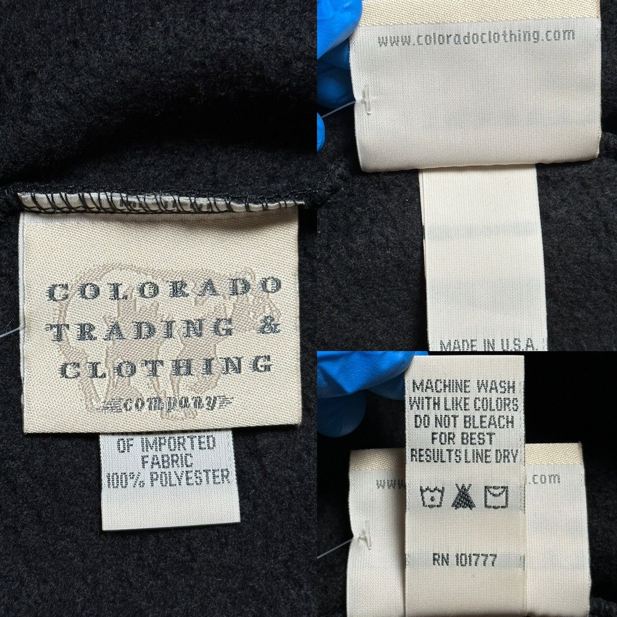 Vintage NWT Vintage Google Fleece Beanie Hat Size ONE SIZE - 8 Thumbnail