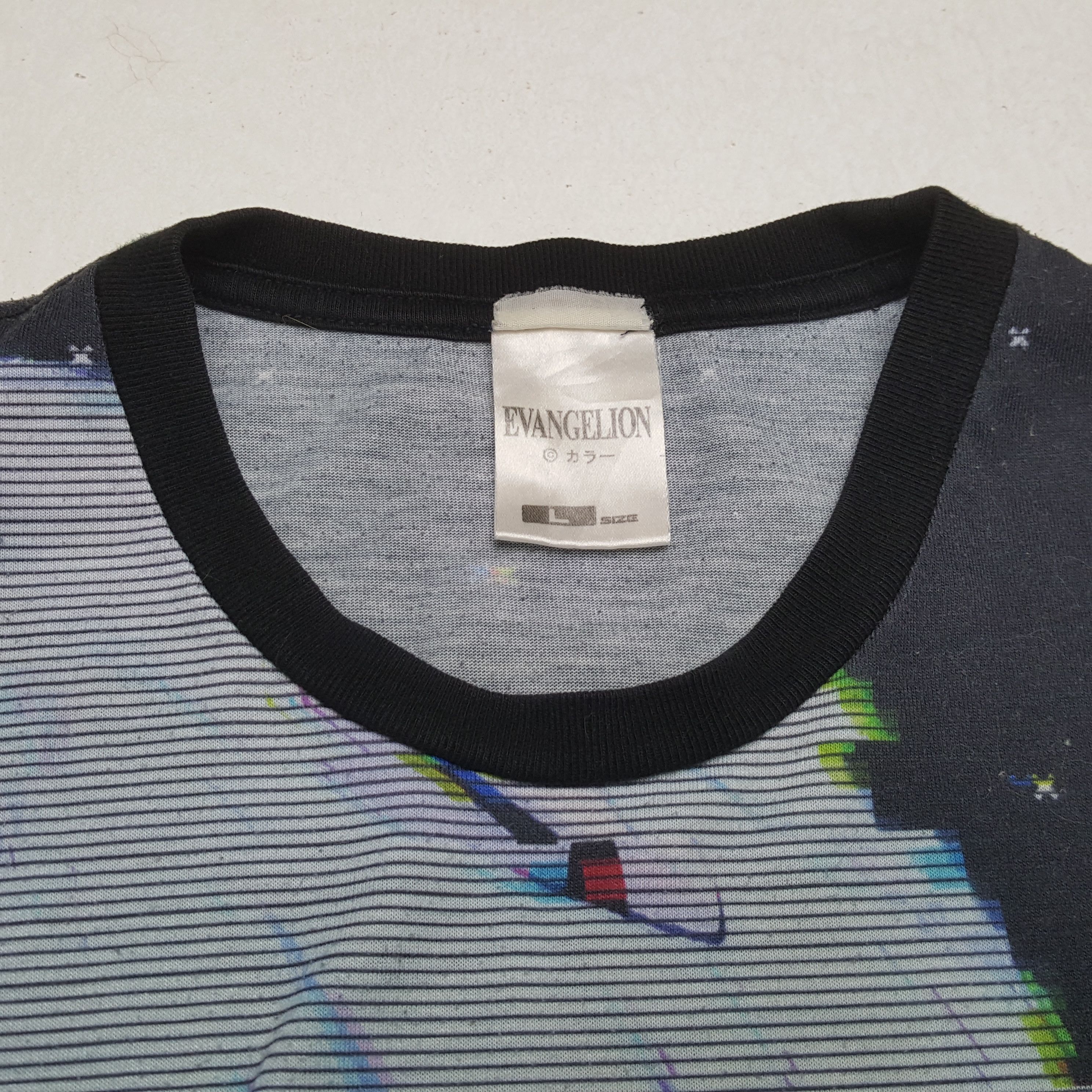 Sci-Fi Fantasy × Vintage Vintage EVANGELION Japanese Animated Series T-Shirts Size US L / EU 52-54 / 3 - 8 Thumbnail