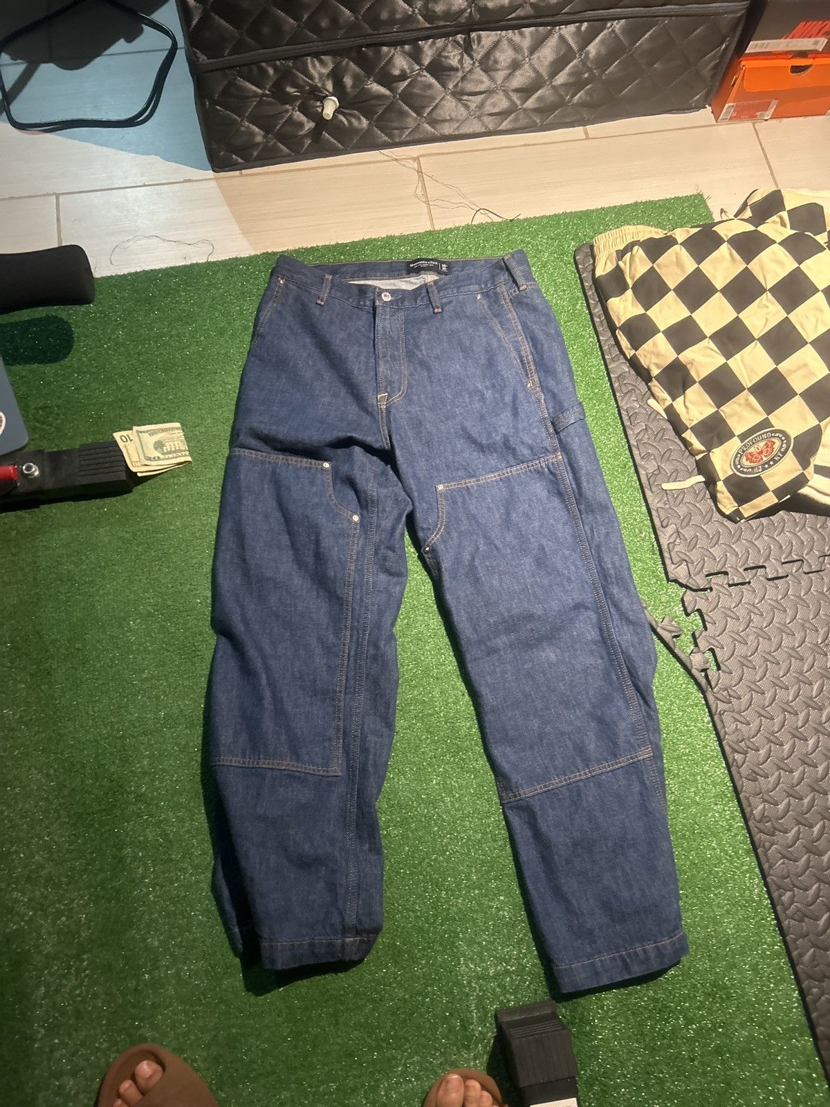 Abercrombie & Fitch Abercombie & Fitch Lightweight baggy pants Size US 30 / EU 46 - 3 Thumbnail