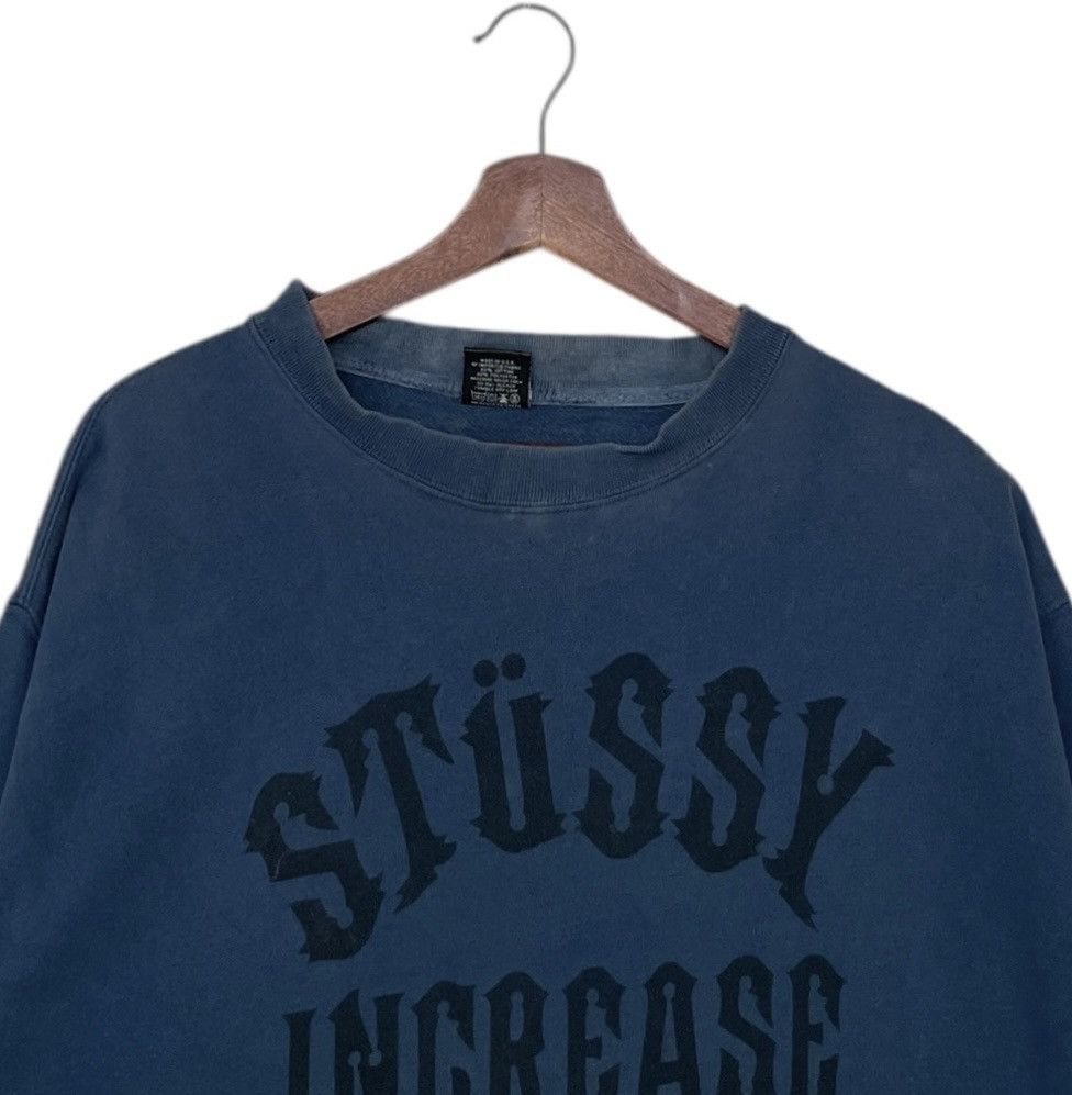 Stussy × Vintage Vintage Brand Stussy Big Logo Sweatshirt 2000s Size US L / EU 52-54 / 3 - 7 Thumbnail