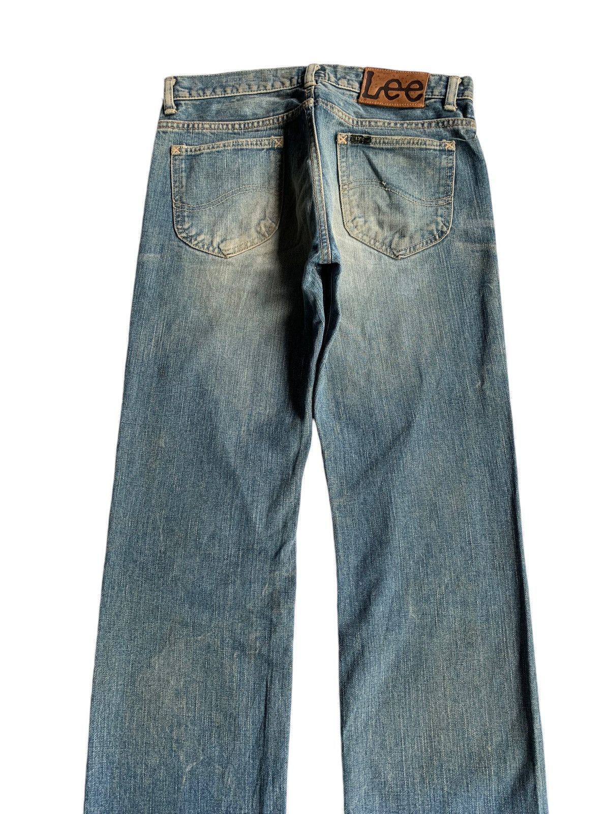 Jean × Lee Vintage Lee Riders Selvedge Distressed Denim Size US 30 / EU 46 - 8 Thumbnail