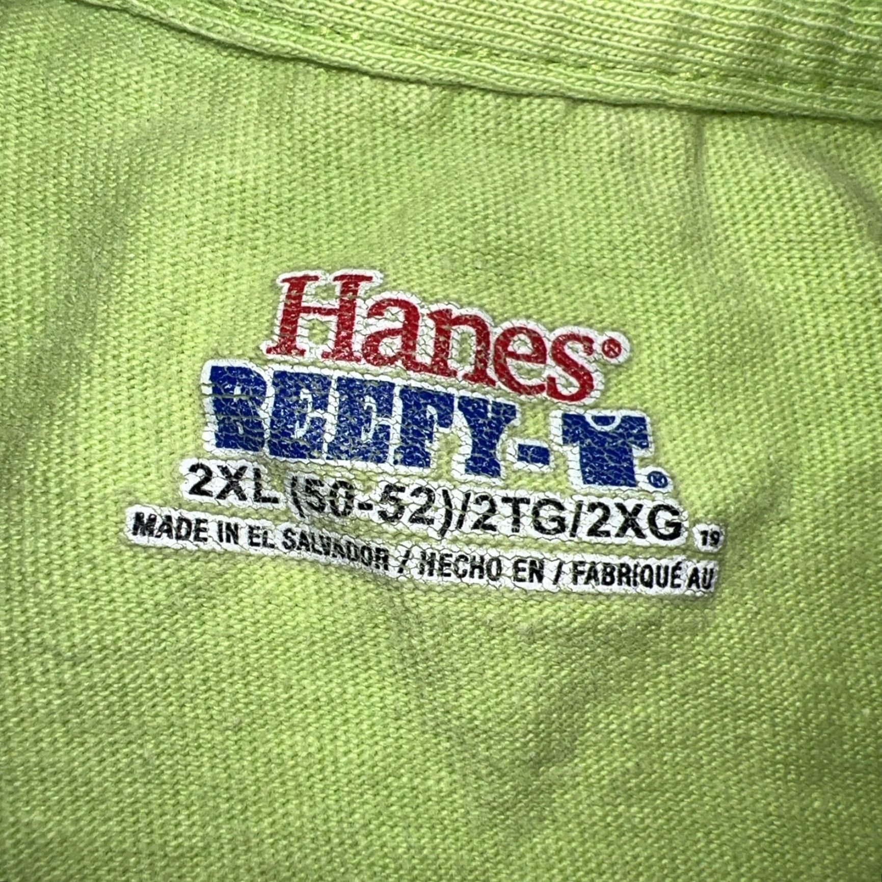 Hanes VINTAGE Northrop Grumman NG Space Systems Manufacturer Maker Shirt 2XL XXL Green Hanes Space Logo Crew Neck Short Sleeve Cotton T-Shirt Mens Size US XXL / EU 58 / 5 - 4 Thumbnail