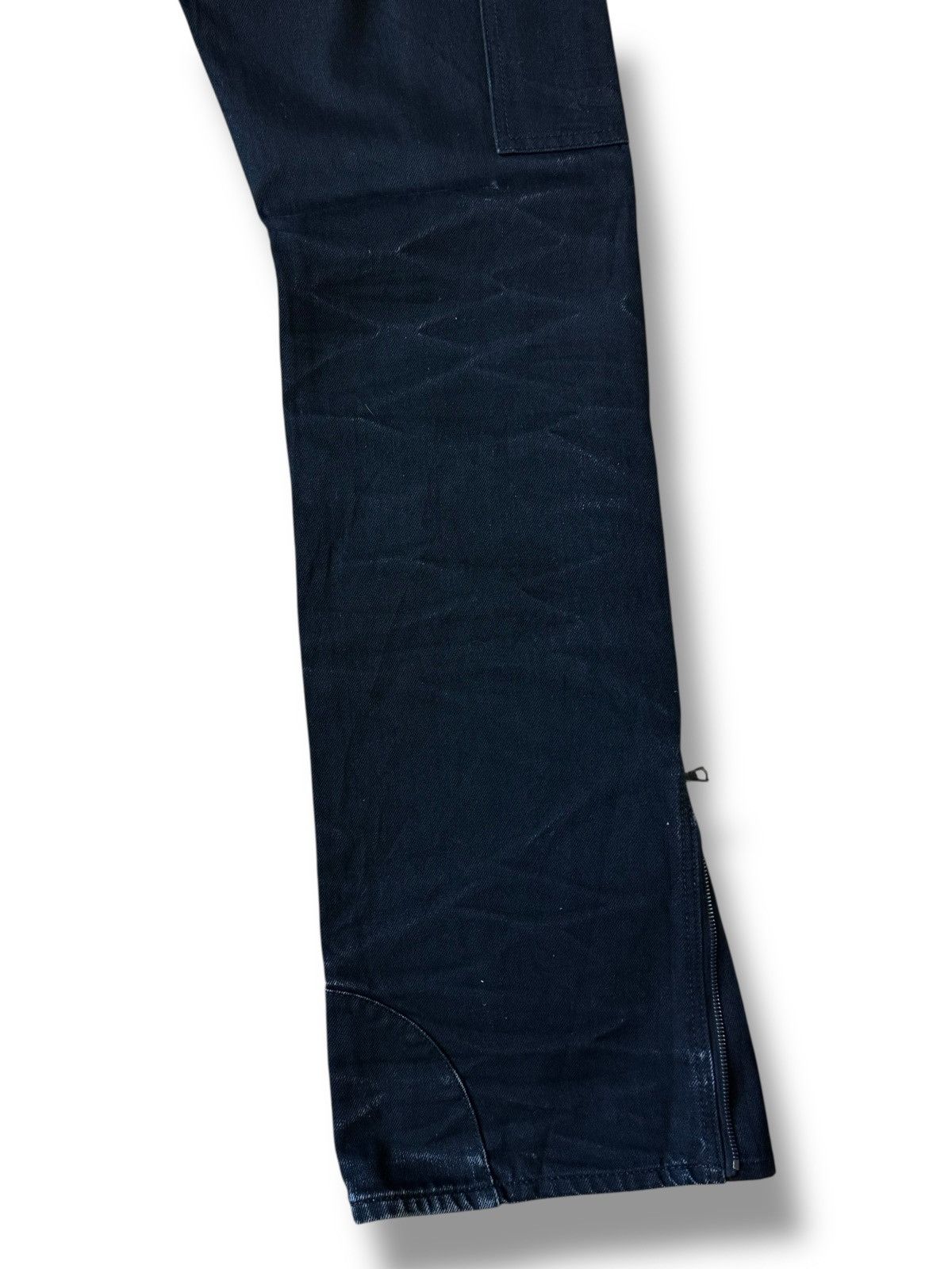Isamu Katayama Backlash Isamu Katayama Backlash Cargo Bootcut Denim Jeans Size US 32 / EU 48 - 8 Thumbnail