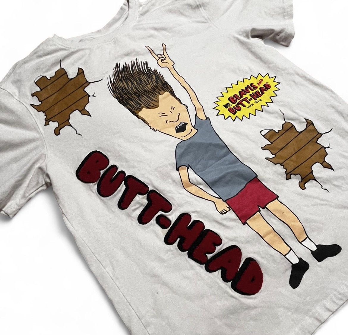Mtv Vintage Beavis and Butt-Head MTV Y2K Graphic Tee Medium Size US M / EU 48-50 / 2 - 1 Thumbnail