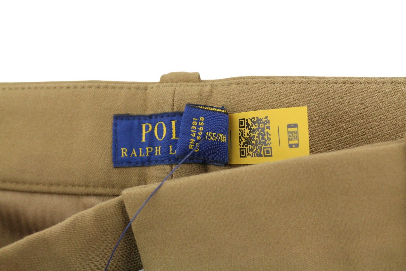 Polo Ralph Lauren W26 Brown Chino Slim Fit Zip Fly Ankle Trousers 84709 Size 26" / US 2 / IT 38 - 11 Thumbnail