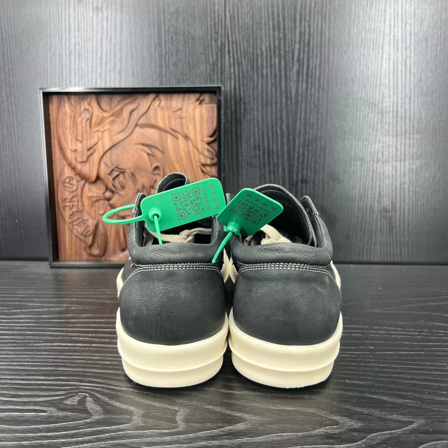 Rick Owens Ro leather boots black white 40 like new Size US 7 / EU 40 - 5 Thumbnail