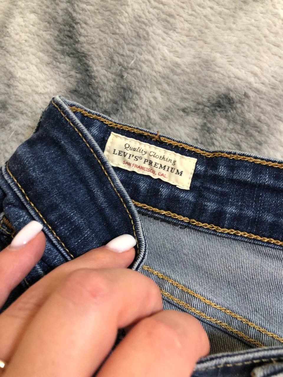 Levi's Levis Blue Denim Jeans Classic Fit Size 28" / US 6 / IT 42 - 3 Thumbnail