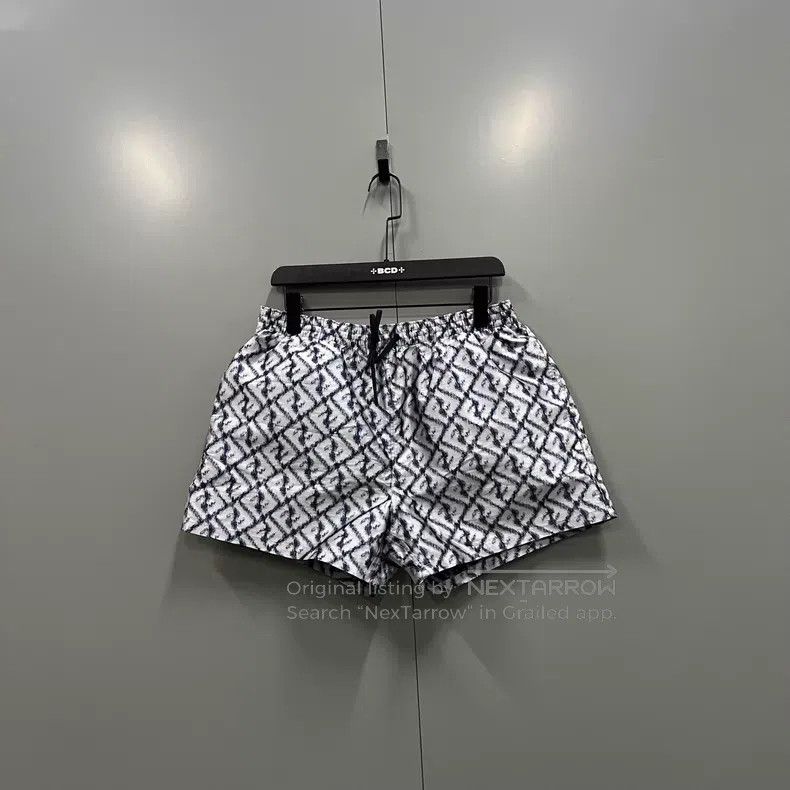 Fendi Fendi Blue Full FF Short Pants Size US 36 / EU 52 - 1 Thumbnail