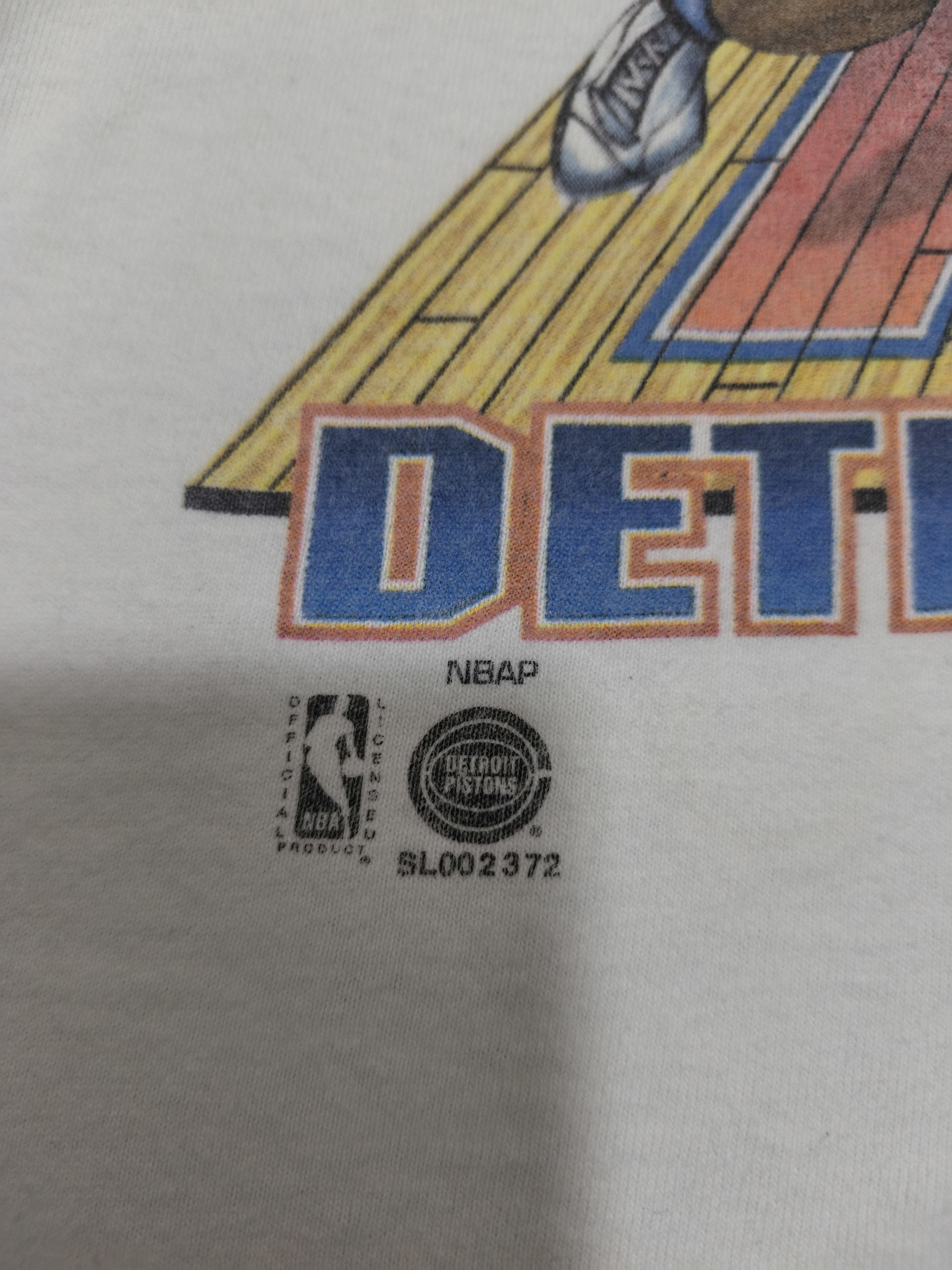 Other Vintage 90s Detroit Pistons Grant Hill Tee Salem Sportswear Size US M / EU 48-50 / 2 - 4 Thumbnail