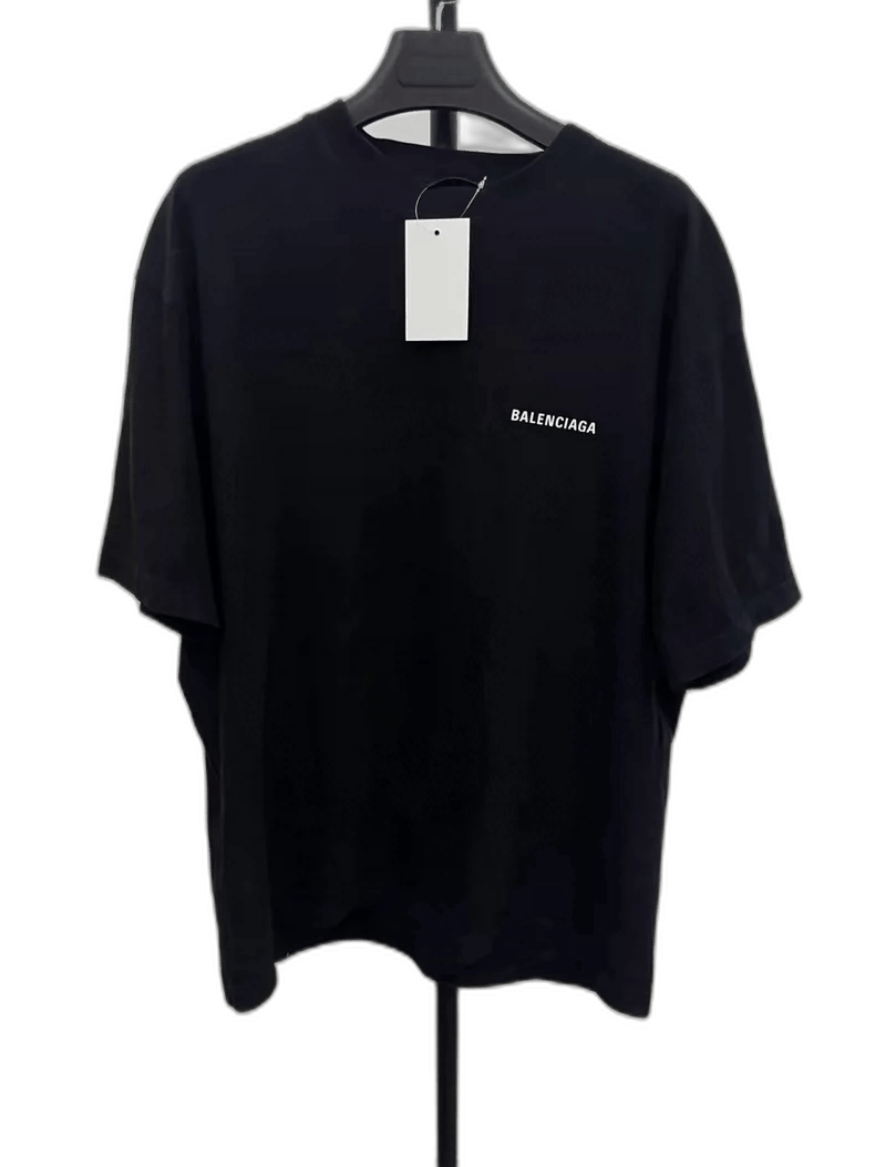 Balenciaga Balenciaga Logo Print Vintage Short Sleeve Tshirt-2506 Size US S / EU 44-46 / 1 - 1 Thumbnail