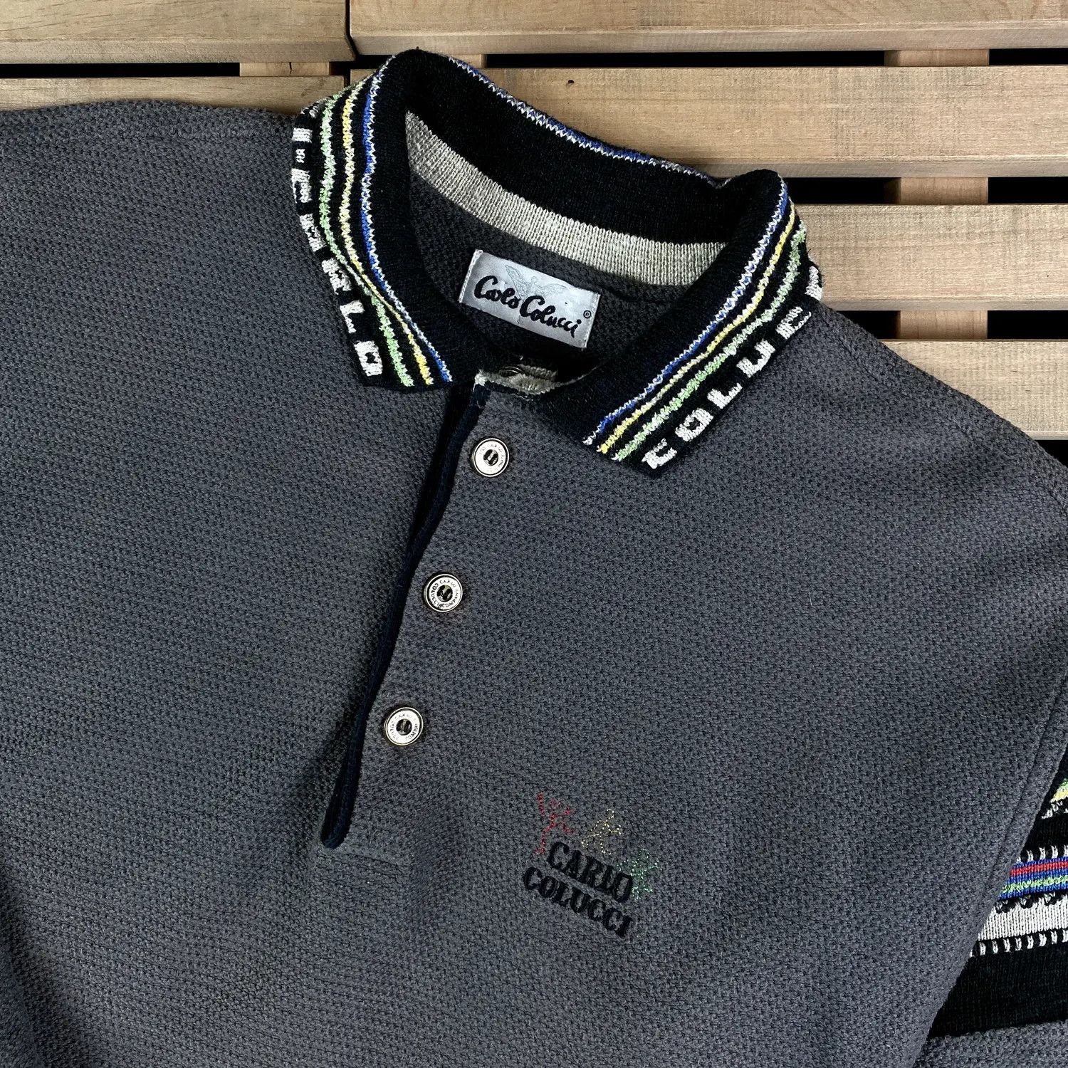 Carlo Colucci Men’s Sweatshirt Carlo Colucci Vintage Size L Size US L / EU 52-54 / 3 - 2 Thumbnail
